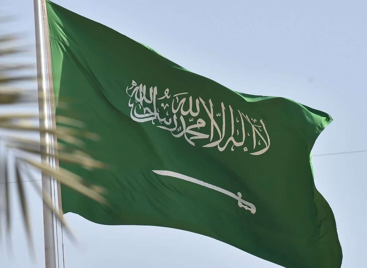 علم السعودي